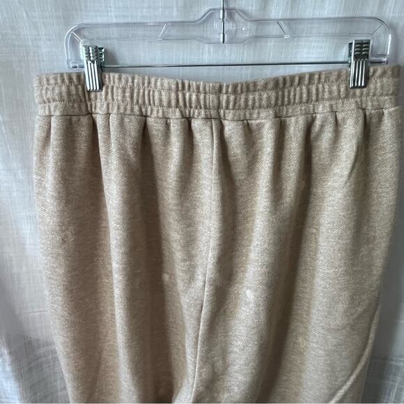 Tea & Rose Women’s Tan Sweatpants With Polka Dots Size 1X - Picture 7 of 11